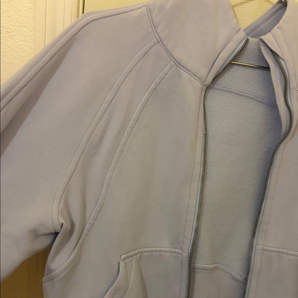 Lululemon Women's Light Purple Hooded Jacket - Picture 6 of 6